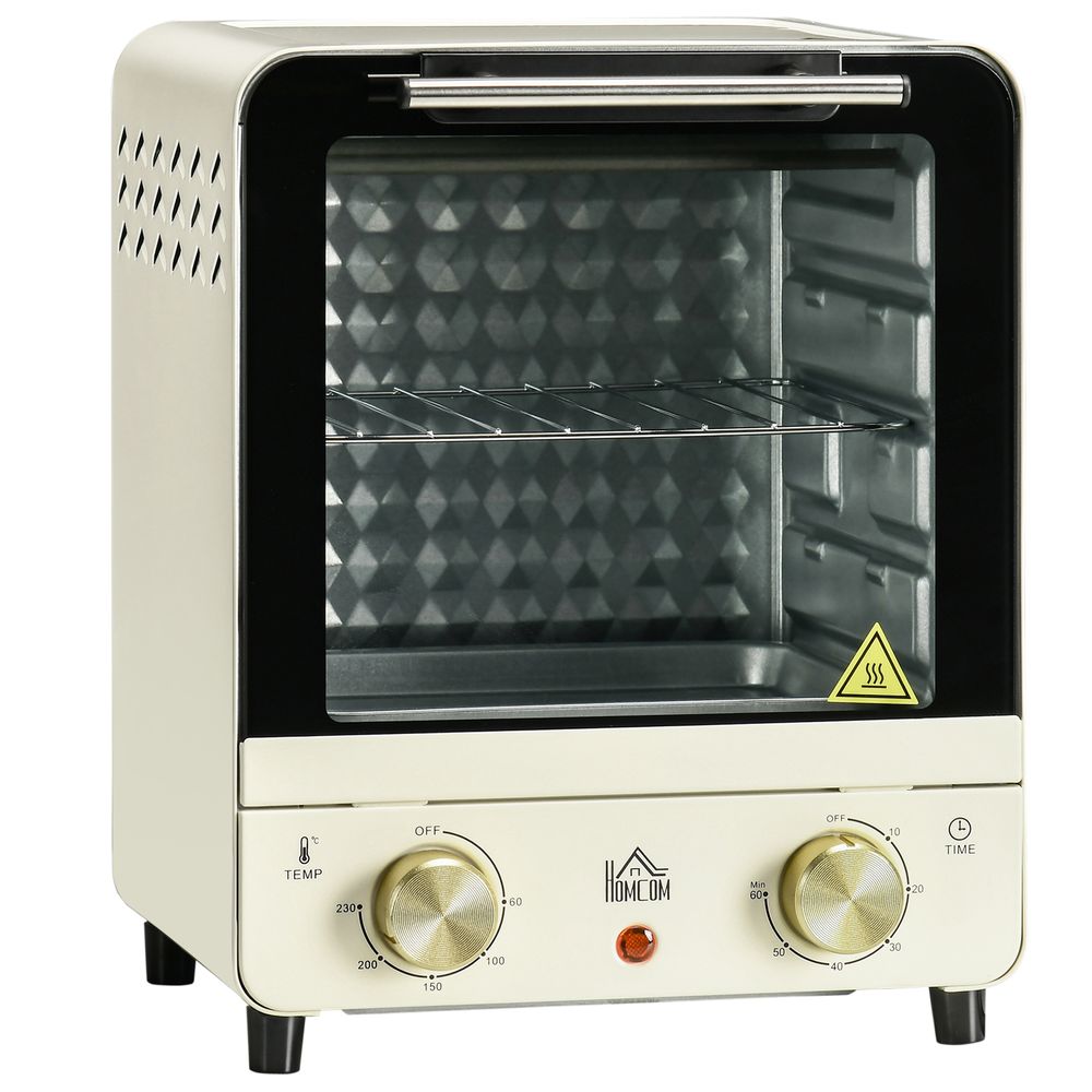 Mini Oven Toaster with Baking Tray, Wire Rack, and Crumb Tray - for All Demographics!