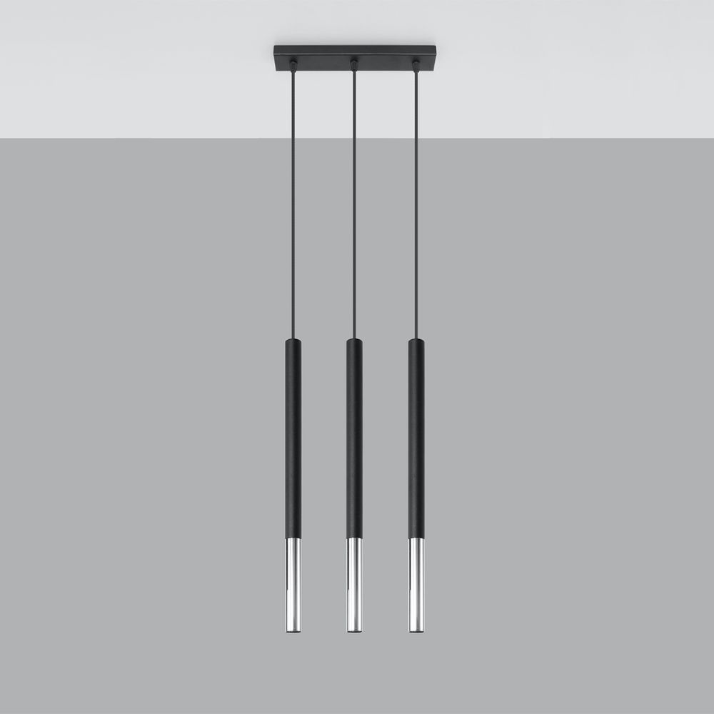 Pendant lamp steel Mozaica modern Design G9 in Steel