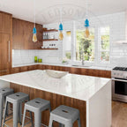 10 Pack Industrial Pendant Light Fitting, lampshade addable E27 Lamp Holder Fitting Set with PVC Cable with Kits Detail