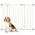 Adjustable Safety Gate - Keep Pets Secure w/ 2 Extensions & Screws