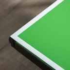 Tennis Table Ping Pong Foldable with Net Game Steel 182cm Indoor, Green