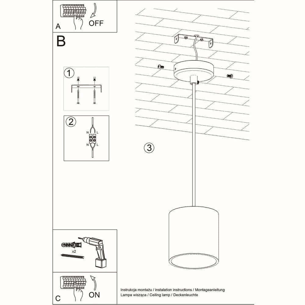 Aluminum Pendant Lamp - Modern Design - Wide Range of Colors - for any Interior