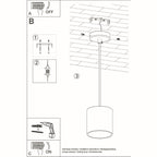 Aluminum Pendant Lamp - Modern Design - Wide Range of Colors - for any Interior