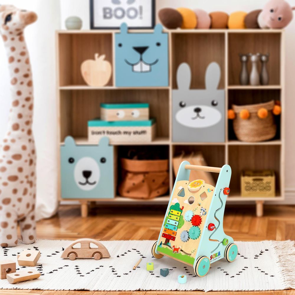 FOREST WALKER: Durable, Non-slip, 3 Blocks - for Little Wanderers!