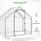 Portable Walk-in Greenhouse - Extend Growing Season, Protect Plants