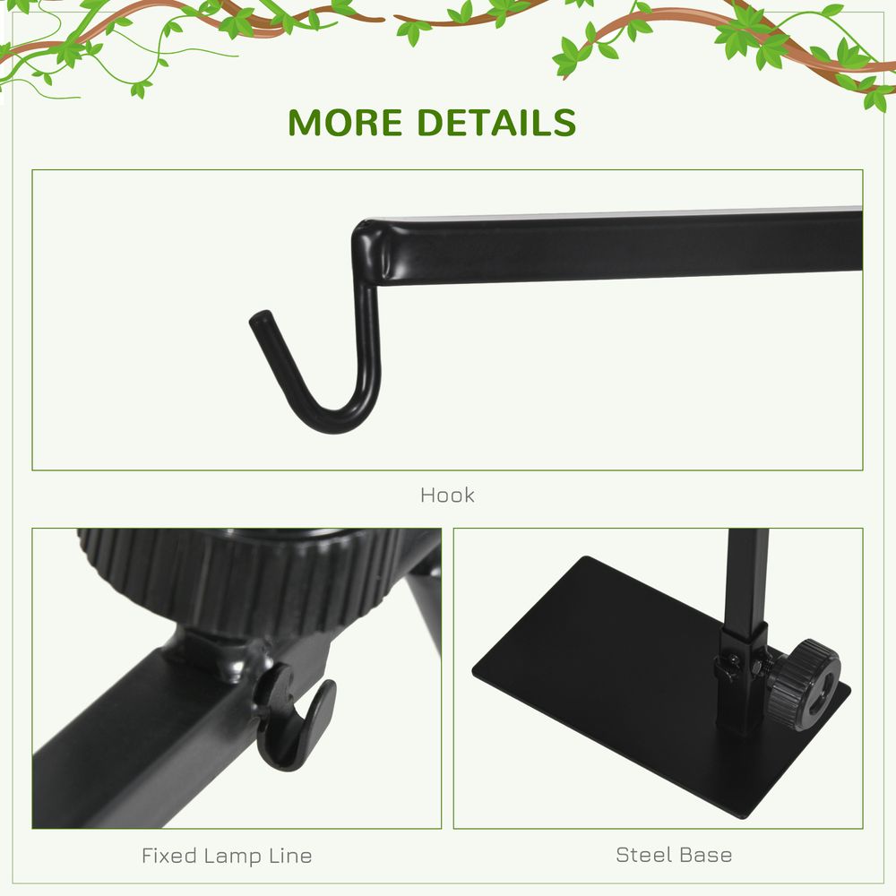 Reptile Lamp Stand: Adjustable, High Quality, Perfect for all Reptiles