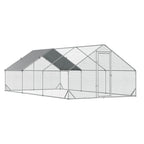 Walk In Chicken Run - High-Quality Galvanised Coop | 6x3x2m | Protect Your Pets | Durable Weather-Resistant Covers