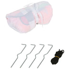 1.2m Witch Ghost Halloween Inflatable LED Pumpkin Lantern Weather-Resistant