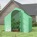 Mini Walk-in Greenhouse with Features Detail