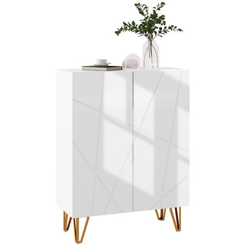 Shoe Storage Cabinet with Soft-Close Hinges and Adjust Shelves