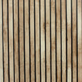 Natural Wood Slat Panel - 12in Decorative Wood