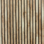Natural Wood Slat Panel - 12in Decorative Wood
