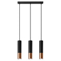 Pendant lamp steel Loopez modern Design GU10 with Light Detail