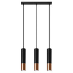 Pendant lamp steel Loopez modern Design GU10 with Light Detail