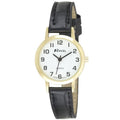 Stylish Ladies Leather Strap Quartz Watch - Attention to Detail