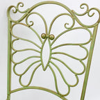 Leaf Green Bistro Set - Foldable, Sturdy, and Versatile - for Relaxing Outdoors