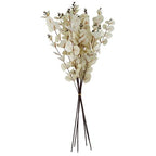 80cm White Eucalyptus Foliage Stem