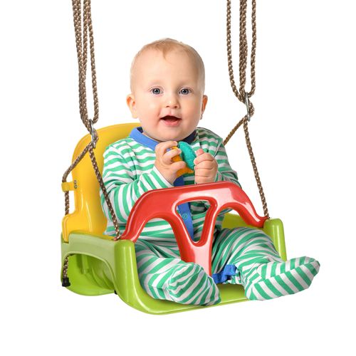 3 in 1 Kids Swing Seat, Adjustable Toddler Swing Chair, Green