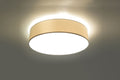 Modern Round LED Wall Lamp in White, Loft Design, E27 Bulb Compatible
