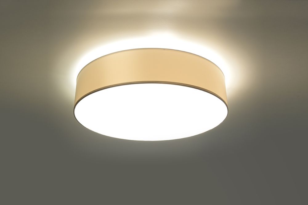 Modern Round LED Wall Lamp in White, Loft Design, E27 Bulb Compatible