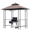 2.5x1.5m BBQ Tent Canopy Patio Outdoor Awning Gazebo Party Sun Shelter
