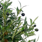 65cm Luxury Artificial Olive Tree Bush Range