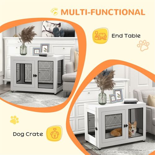 Dog Crate with 57dcm Detail