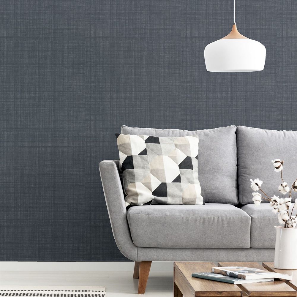 Luxury Weave Texture Dark Grey Throw Pillow - Attention to Detail