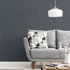 Luxury Weave Texture Dark Grey Throw Pillow - Attention to Detail