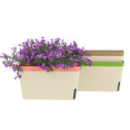 3 Pcs Self Watering Plant Pots w/ Visual Water Level Window