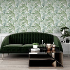 Palm Leaves Green wallpaper