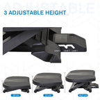 Adjustable Under-Desk Footrest Height Angle Tilt Anti-Slip