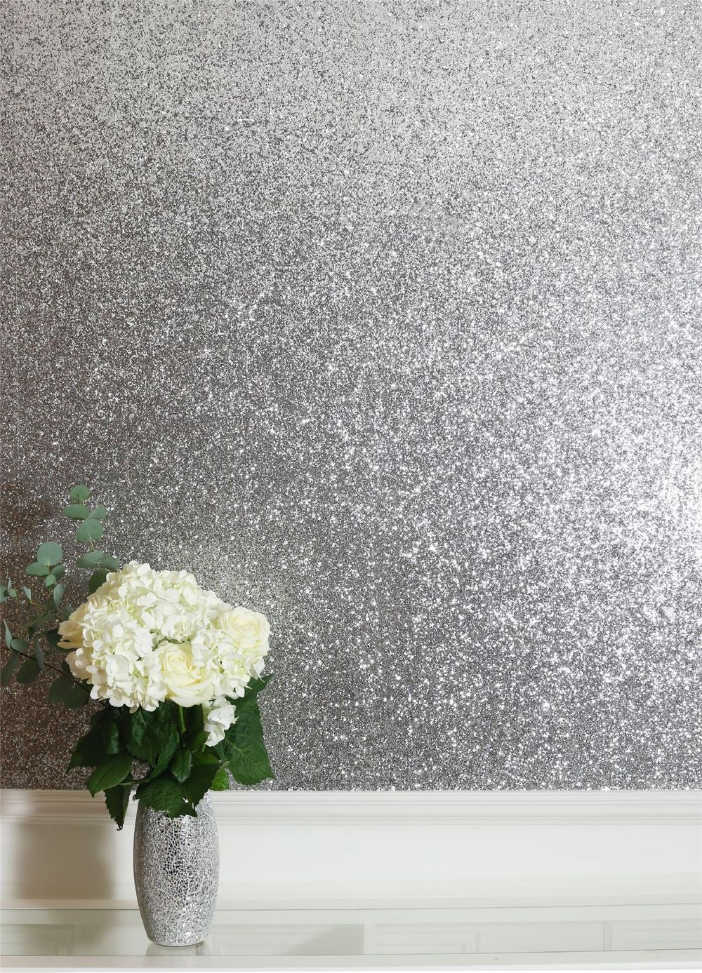 Sequin Sparkle Silver for Glamour