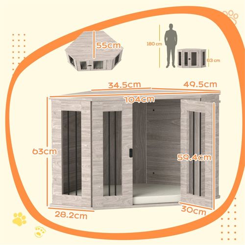 Dog Crate for Indoor Display