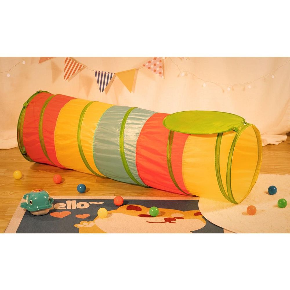 Play Tunnel: Multicoloured Pop Up Jungle Indoor/Outdoor Garden Tents for Kids - Endless Fun