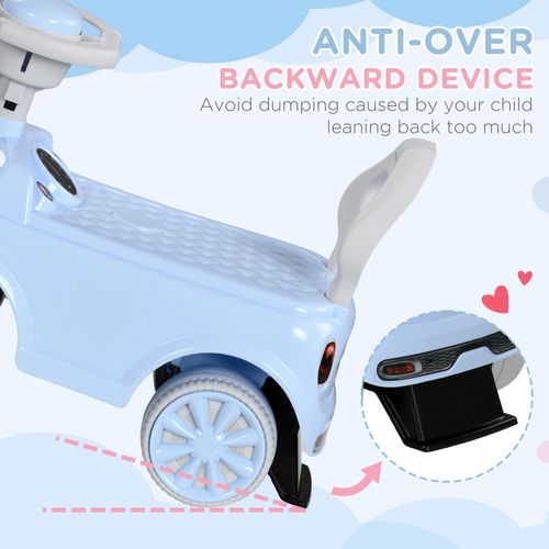 Ride On Car Foot To Floor Sliding Car w/ Air Horn