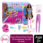 Colour Reveal Unicorn Doll Toy - 25 Accessories - Kids Gift