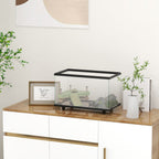 Turtle Tank 28L Glass Turtle Aquarium w/ Easy-Drain 45 x 25 x 29cm