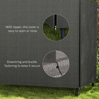 Garden Furniture Protector Patio Swing Chair Cover Large Outdoor Grey