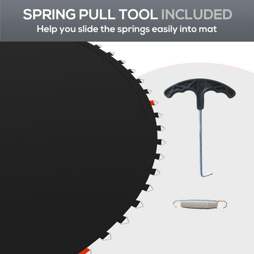 Trampoline Mat with 54 V-Hooks, for 10ft Trampoline