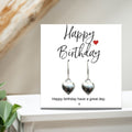 Happy Birthday Earrings - Message Card