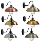 Rustic Industrial Adjustable Gooseneck Indoor Wall Sconce Light ~1186
