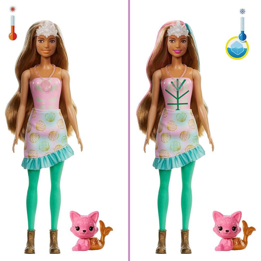 Doll Colour Reveal Peel Mermaid 25 Accessories