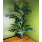 140cm Bushy Artificial Palm Tree - Lifelike, Low-Maintenance Home Decor
