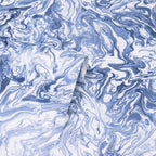 Liquid Marble Navy
