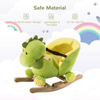 Ride-On Rocking Horse - Fun & Interactive Toy for Kids - Green