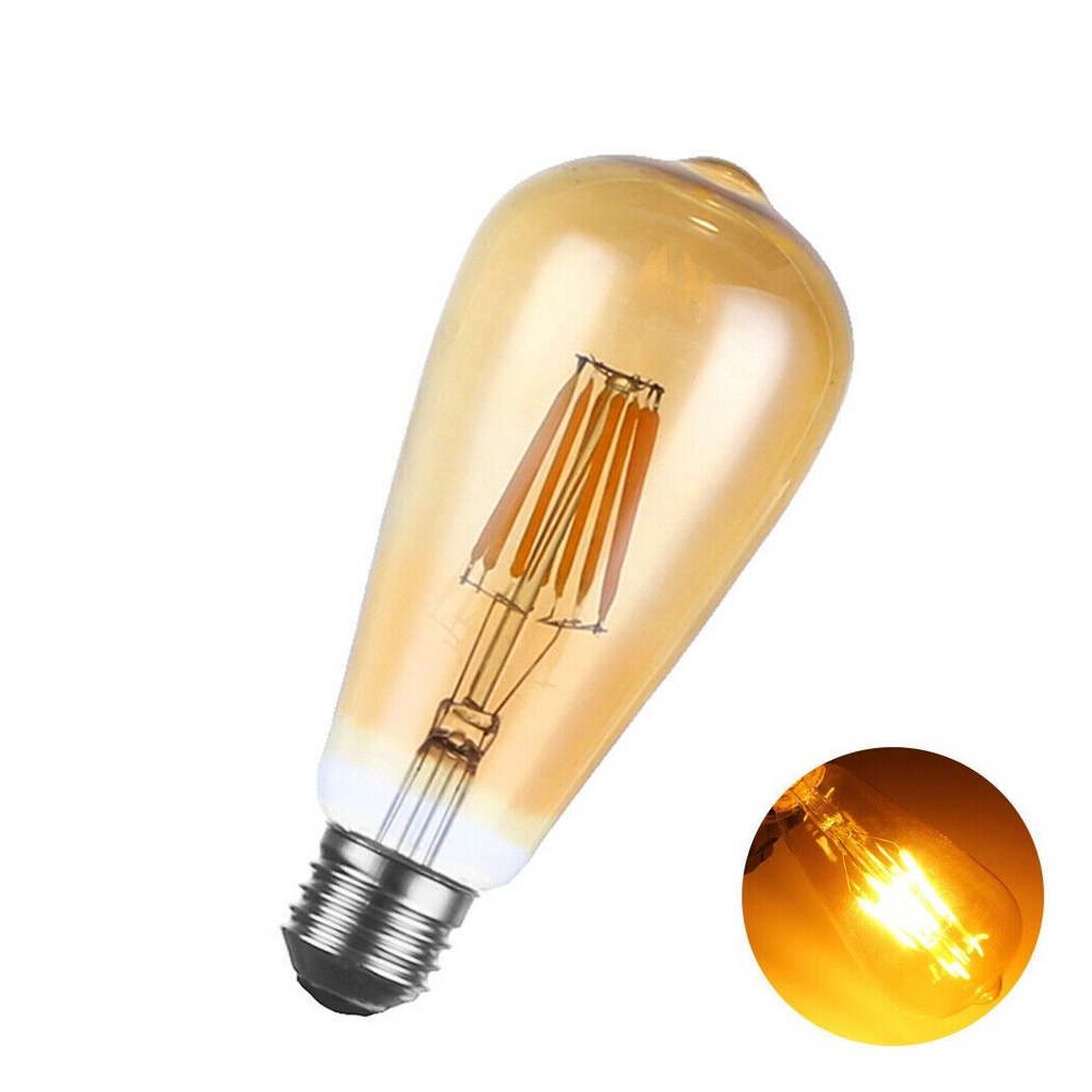 E27 Vintage LED Dimmable Bulbs, 8W Edison Light Bulb