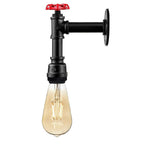 Vintage Industrial Retro arm Water Pipe Valve Lamp E27 For Kitchen Restaurant