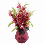 Natural Silk Starflower Stem 6-Pack - 30 Blooms - Beautiful Decorative Flowers