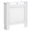 Radiator Cover Heating Cabinet Grill Style Diamond Design 78Lx19Wx82Hcm